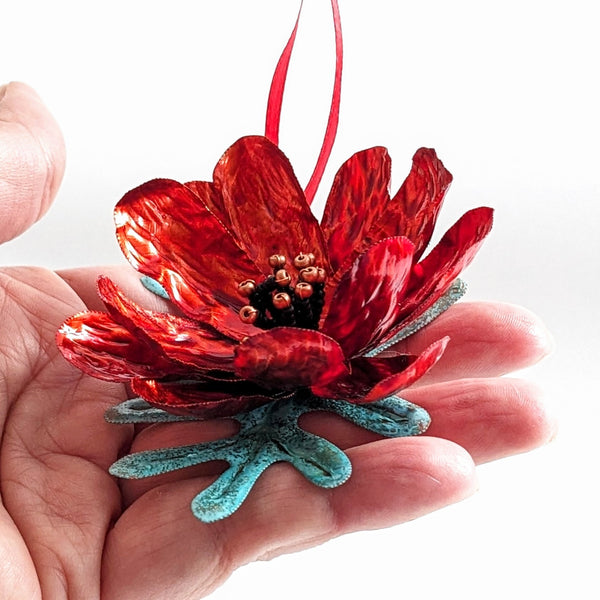 Red copper Poppy