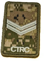 CADPAT (MT) MCU Velcro Rank Patch
