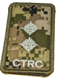 CADPAT (MT) MCU Velcro Rank Patch