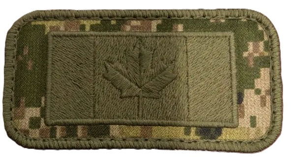 With Low-vis Canadian Flag