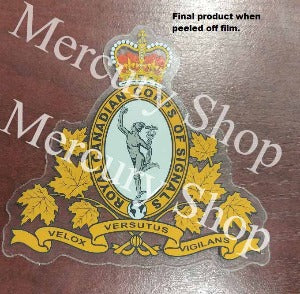 RCCS Crest, no protective layer