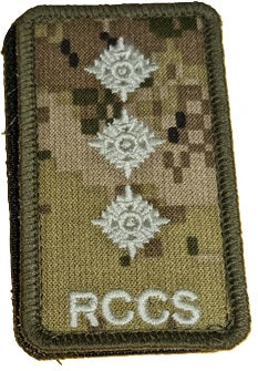 CADPAT (MT) MCU Velcro Rank Patch