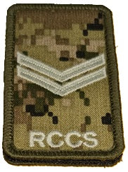 CADPAT (MT) MCU Velcro Rank Patch