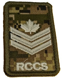 CADPAT (MT) MCU Velcro Rank Patch