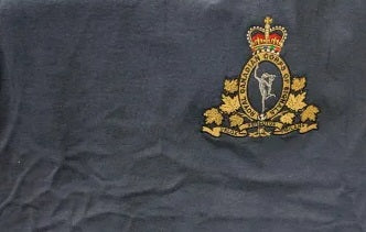 Navy Cotton T-shirt with RCCS Crest