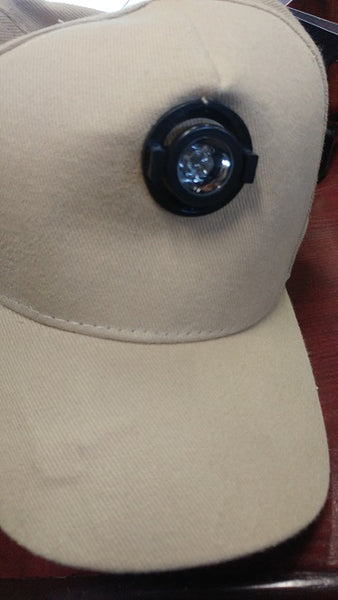 Tan LED hat