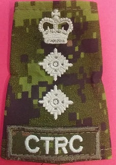 CTRC cadpat slip-on with Colenol Rank.