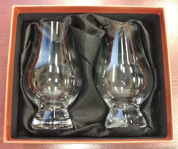 Glencairn presentation box with 2 blank Glencairn glasses
