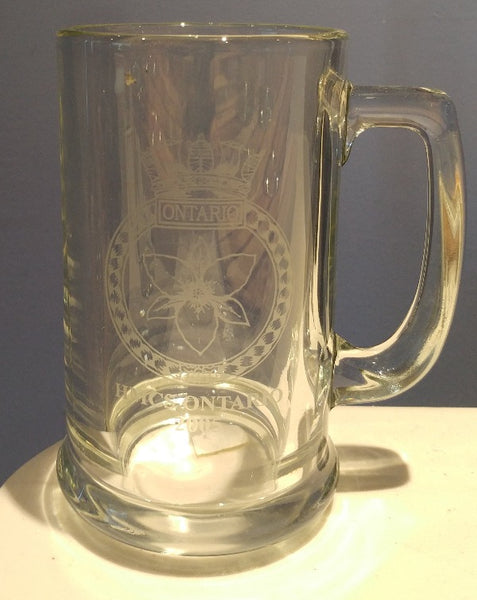 Beer Mug with Handle HMCS Ontario 2005