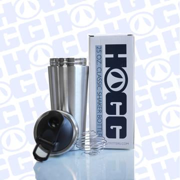 25 oz classic shaker bottle with lid, spring bottle and box
