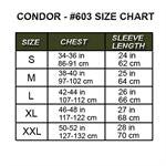 Chests and arm measurement chart. Measurements in description.