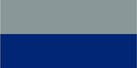 C&E Branch flag; grey over blue.