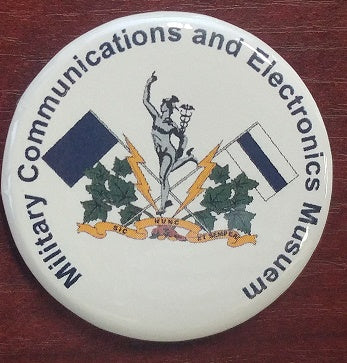 Metal pin/button with CE Museum Crest