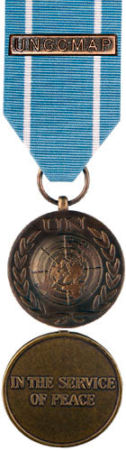 UN Good Offices Mission in Afghanistan & Pakistan (UNGOMAP) with UNGOMAP bar.