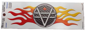 052 Lineman decal with flames