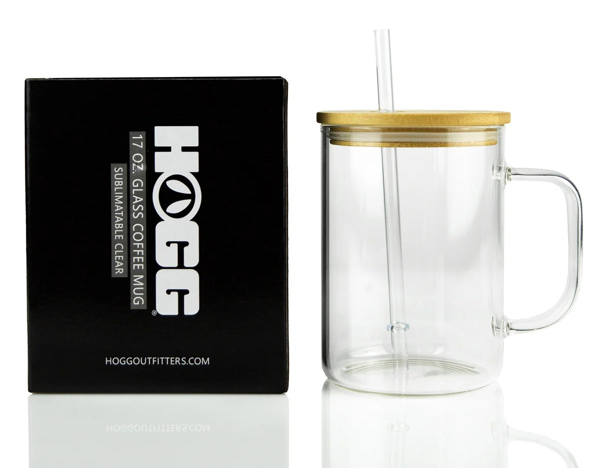 Glass coffee cup