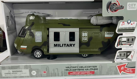 Dragon Wheels: Military Helicopter