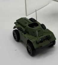 Ferrett military vehicle on a white background