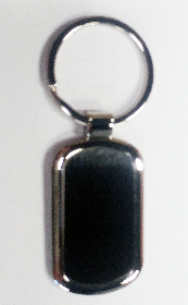 Black Metal keychain