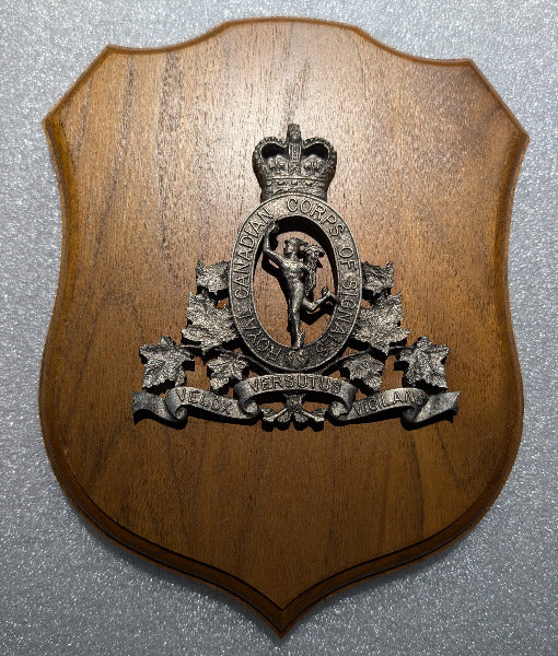 Shield plaque