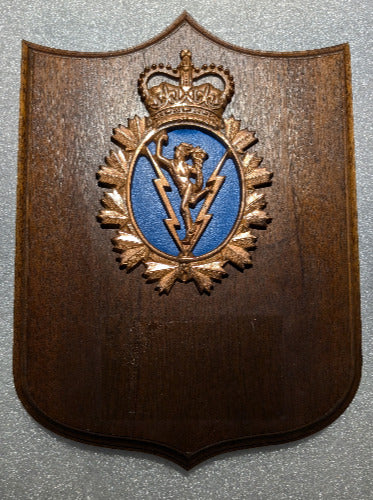 Shield Plaque C&E Crest