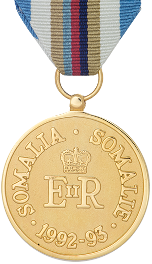 Full Size somalia medal