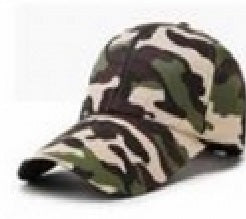 Camo style hat - brown/green