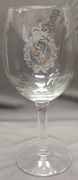 11 oz Wine Glass - C&E Crest