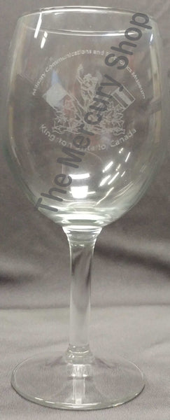 11 oz Wine Glass - C&E Museum Crest
