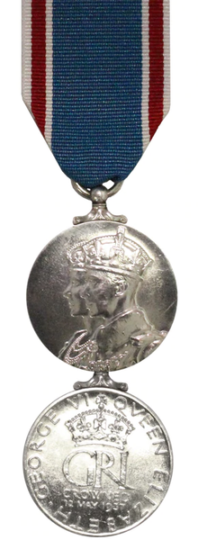 1937 George VI coronation medal