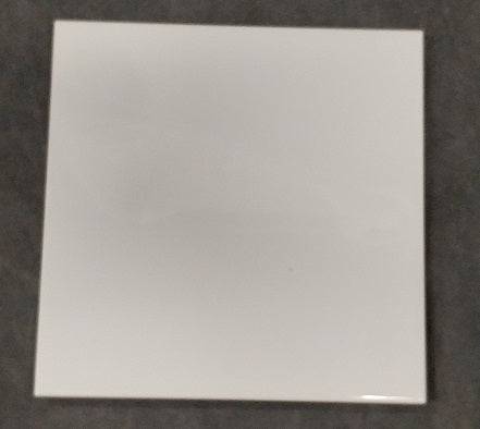 Blank white ceramic sublimation tile