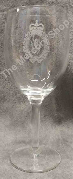 Wine Glass with C&E Crest