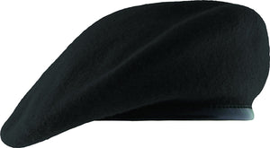 Black Navy beret.