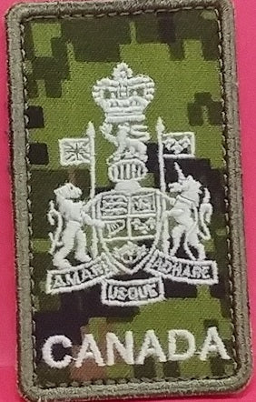 CANADA cadpat velcro Rank patch; Chief Warrant Officer