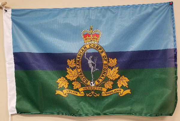 RCCS Flag with the 1958 RCCS Crest