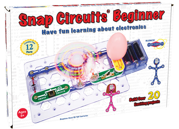 Box for the Snap Circuits Beginner, ffeaturing product image.