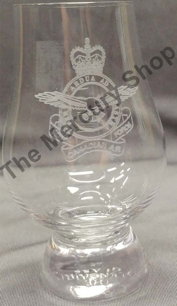 Glencairn glass with crest -Air Force Crest