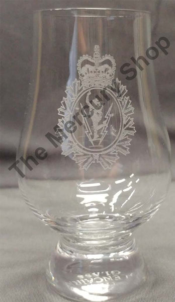 Glencairn glass with crest - C&E Crest