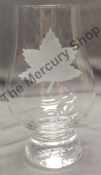 Glencairn glass with crest - Division Maple Leaf