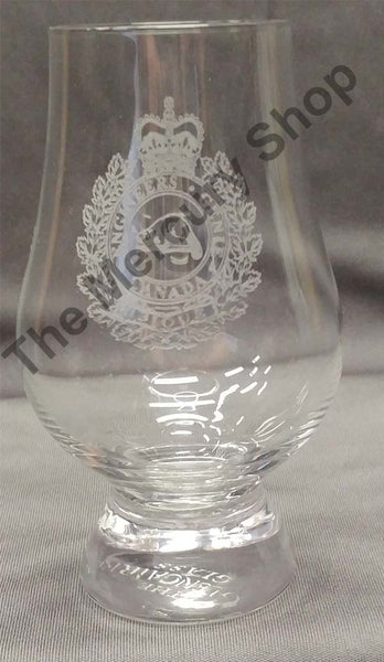 Glencairn glass with crest - Engineering Crest