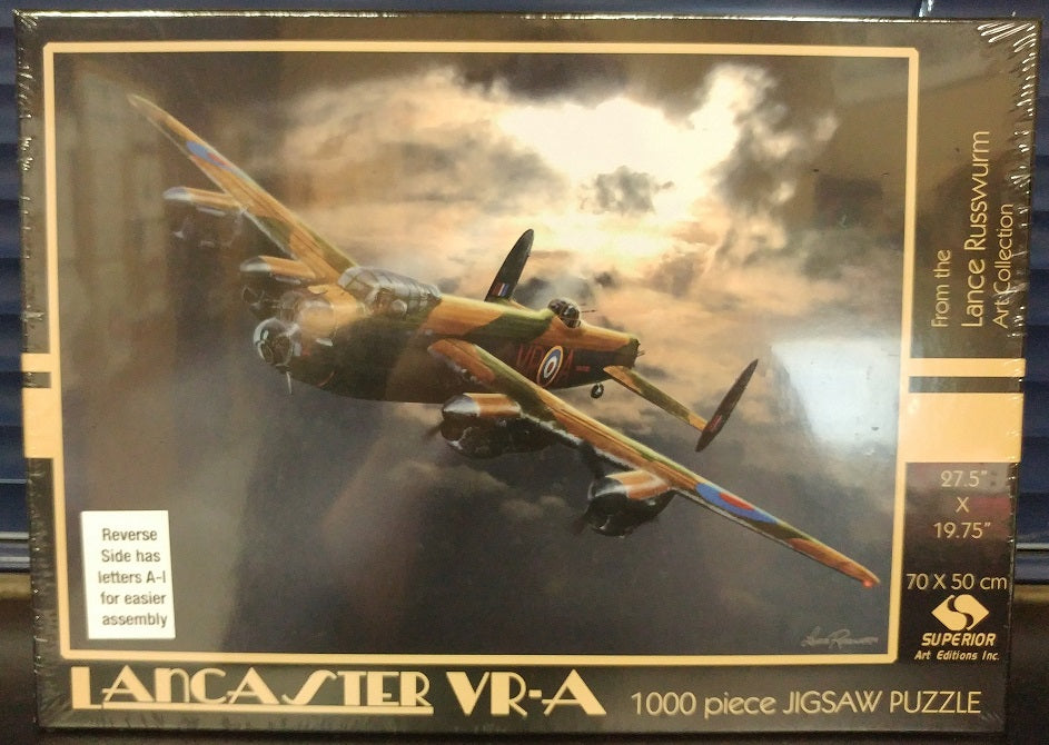 Lancaster VR-A puzzle 1000 piece puzzle