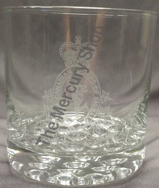 Nob Hill Whisky Glass - RCCS Crest