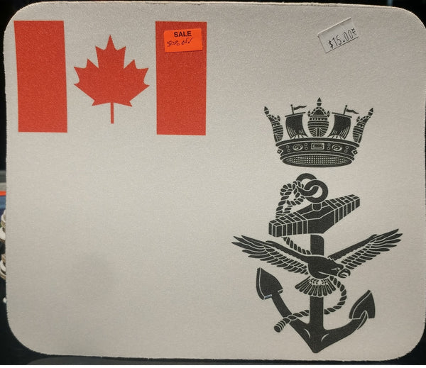 Mouse pad with Navy Flag