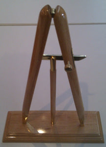 Maple miniature pacestick with stand