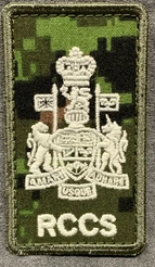 RCCS cadpat velcro Rank patch; Chief Warrant Officer
