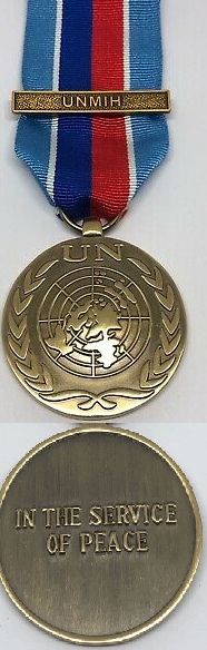 UNMIH Medal with UNMIH Bar