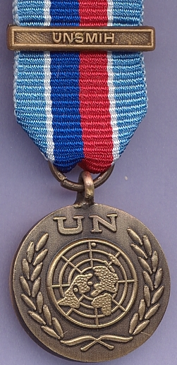 UNSMIH Medal with bar