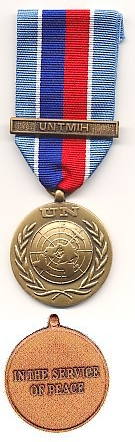 UNMIH Medal with UNTMIH Bar