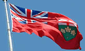Ontario Provincial Flag