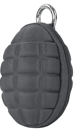 Grey grenade pouch.